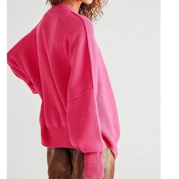 Free People Easy Street Tunic Sweater Medium NWT - Picture 2 of 16